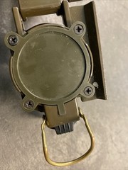 Military Style Compass, Camping Hiking Exploring, Pre-owned Works