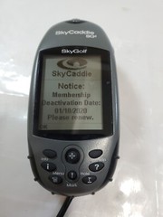SkyGolf SkyCaddie SG4 Handheld LCD Display Portable Golf GPS Range Finder As Is