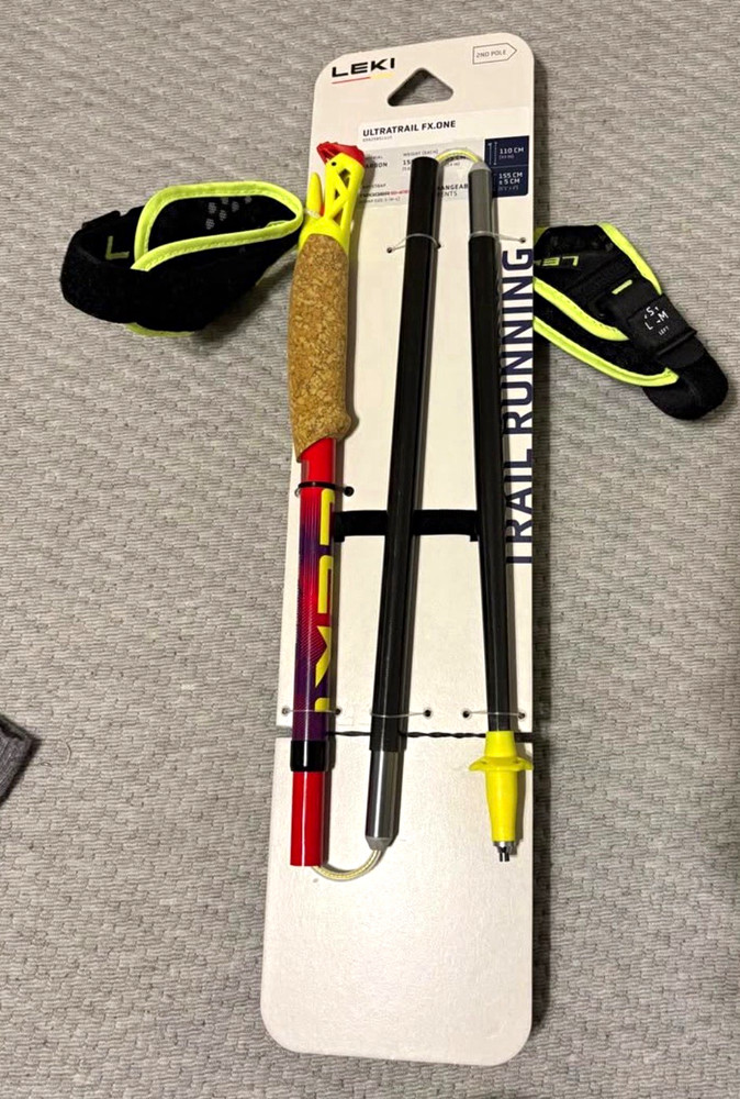 LEKI Ultratrail FX.One Carbon Foldable Trail Running Pole 110cm