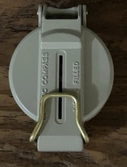 Vintage HeavyDuty MIL-SPEC YOCOYAMA LENSATIC COMPASS Made in Japan NEW-OLD-STOCK