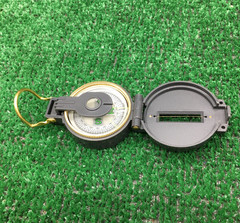 Coleman Engineer Lensatic Compass camping hiking orienteering with manual