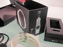 Nike+ Plus Foot Sensor Pod GPS Sport Watch White/Silver TomTom fitness runner -B