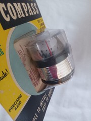 Vintage Polaris Compass Model no 100 Blackstone Manufacturing Original Packaging