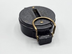 Vintage Plastic & Brass Hardware Engineer Directional Compass