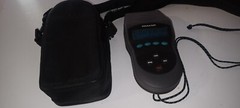 A VINTAGE MOTOROLA TRAXAR HANDHELD GPS UNIT MODEL TRX61000A3 WITH CASE, GREAT!