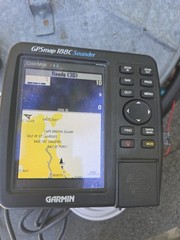 GARMIN GPSMAP 188C SOUNDER MARINE GPS CHART PLOTTER FISHFINDER DISPLAY -fl Kit
