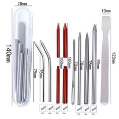 Stainless Steel for para Cord Needles Perfect for DIY Crafting and Bracelet