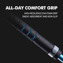 Collapsible Trekking Poles 2-Pack Walking Hiking Sticks for 120 CM Colorful