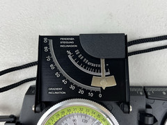 Justech Compass with Magnetic Compass Needle and Inclinometer, High Precision