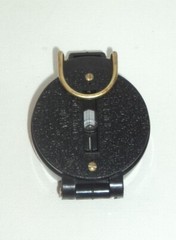 ENGINEER LENSATIC COMPASS Black With Brass Loop
