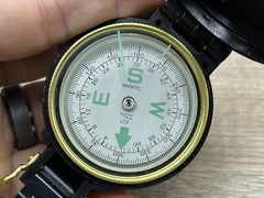 Vintage Engineer Lensatic Precise Compact Compass