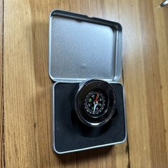 Boxed Decorative Metal Pocket Compass 2 inch in Metal Presentation Box