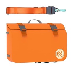 IPX7 Waterproof Fanny Pack with Magnetic One-Hand Closure, Durable 7.5L Orange