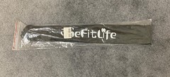 The Fit Life AntiShock Trekking Poles Aluminum Adjustable 26-53” Purple Black 5p