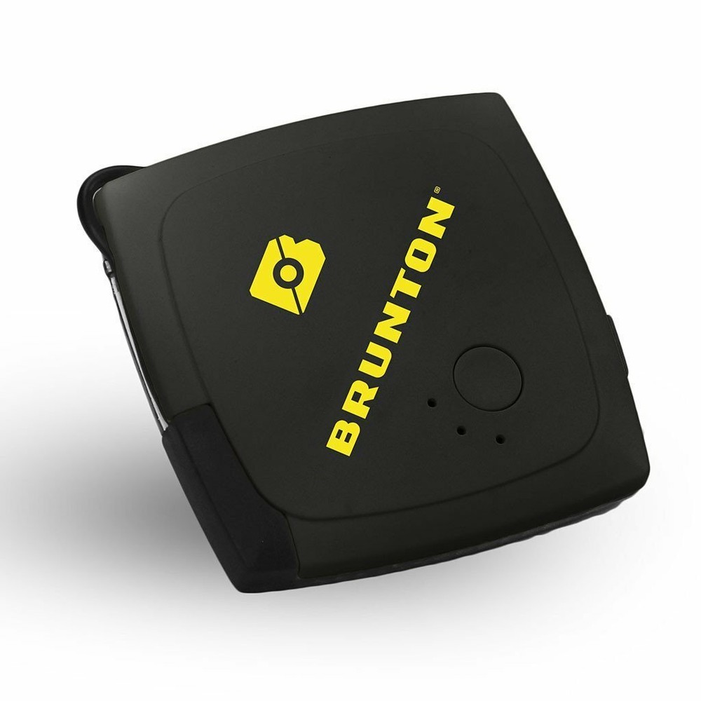 Black Brunton Pulse 1500 mAh Portable Power Bank