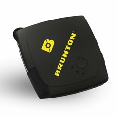 Black Brunton Pulse 1500 mAh Portable Power Bank