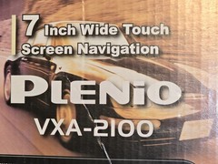 Plenio VXA-2100 7-inch Wide Touch Screen GPS Navigation System NIB