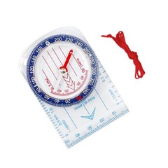 Orienteering Compasses with Ruler, Magnifiers, Reading, Camping Field Compasses