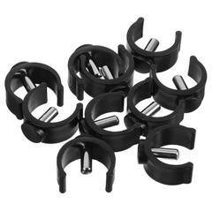 10pcs Walker Tube Crutch Pin Locks Plastic Walking Sticks Canes Clamps