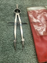 VTG Sears Craftsman Drafting Compass Drawing Tool No. 6085109 Made In Germany