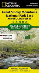 Great Smoky Mountains National Park East: Kuwohi, Cataloochee Map No Results