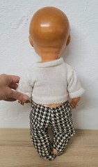 Celluloid celluloid doll doll Ewergreen 9916 38 cm collector RARE