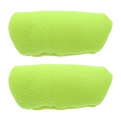 2Pcs Durable Cotton Underarm Crutch Cushions Light Green Comfortable Padding