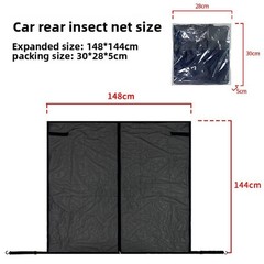 For SUV Models Tailgate Mesh Screen For Camping Breathable Mesh Fine Mesh Fabric