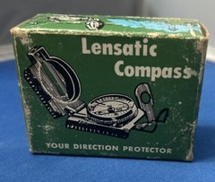 Vintage Lensatic Compass Model CD-103LA