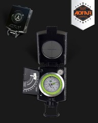 AF-4074 Military Compass – Waterproof Hiking Gear with Clinometer & 360° Dial