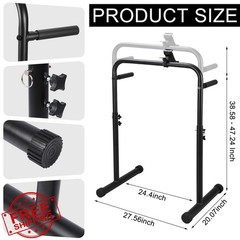 Leinuosen Walking Pad Handle Bar w/ Phone Holder Adjustable
