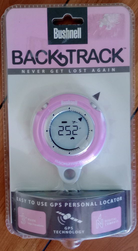 Bushnell BackTrack GPS Personal Locator BIN Pink