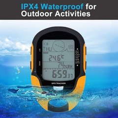 Multifunction Digital Altimeter, Waterproof Handheld GPS Navigator Tracker with