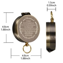 “Unique Compass Gift for Retirement, Farewell, Coworker Leaving, New Beginnings”