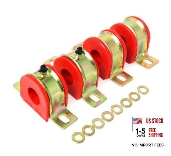 3.5175R 1-1/16″ Greasable Sway Bar Set for GM , Red