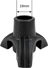 Single 3/4″ Tri-Support Tripod Rubber Ferrule Tip for Walking Sticks or Canes fo