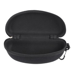 Hard Shell Waterproof Sunglasses Case with Zipper Bag Cloth and Test Card Set