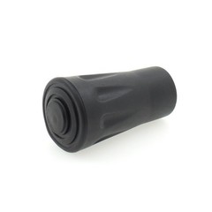 ® 2 pieces rubber foot protective cap for trekking and hiking poles 12 mm