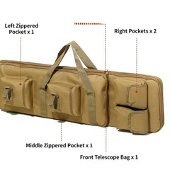 Sturdy Oxford Fabric Outdoor Bag for Fishing Rods and Hunting Accessories