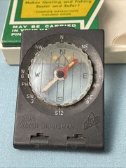 SILVA LIQUID FILLED JEWEL BEARING “HUNTSMAN COMPASS In Original Box