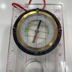 Rothco Deluxe Map Compass – Liquid Filled, Luminous Pointer, Magnifying Glass