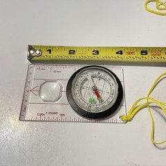 Coleman Compass Plastic Magnifier W/Cord