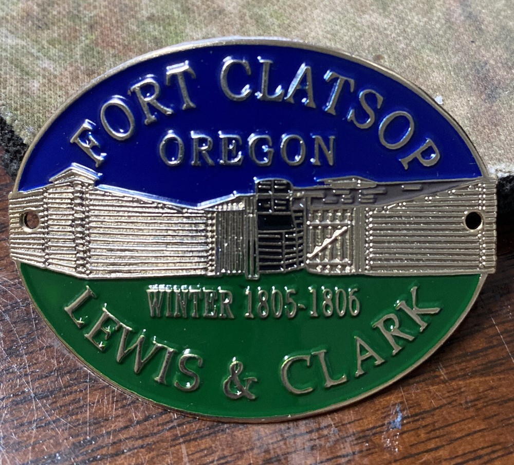 Fort Clatsop Oregon Lewis And Clark Hiking Staff Stick Medallion NEW