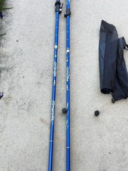 Sets of Covacure Trekking Poles 110-130CM Blue .. 9X