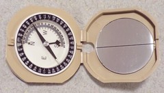 Vintage Brunton Cadet Pocket Transit with Instructions and Box