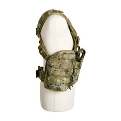TASMANIAN TIGER CHEST RIG MK 2 MULTICAM MOLLE PLATFORM WITH POUCHES #7852