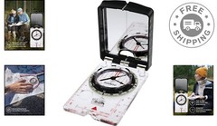 Advanced Northern Hemisphere Compass with Sighting Tools for Serious Adventurers