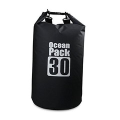Dry Sack/Floating Waterproof Bag 2L/5L//20L/30L for Boating, 10L Black