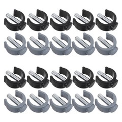 20 Pcs Cane Accessories Ferrules for Crutches Canes Tips Holders
