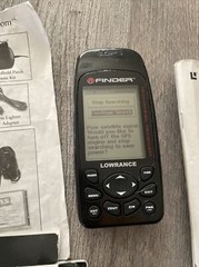 Lowrance GPS iFinder 12 Channel Receiver With Map Create 6 GPS Mapping Access